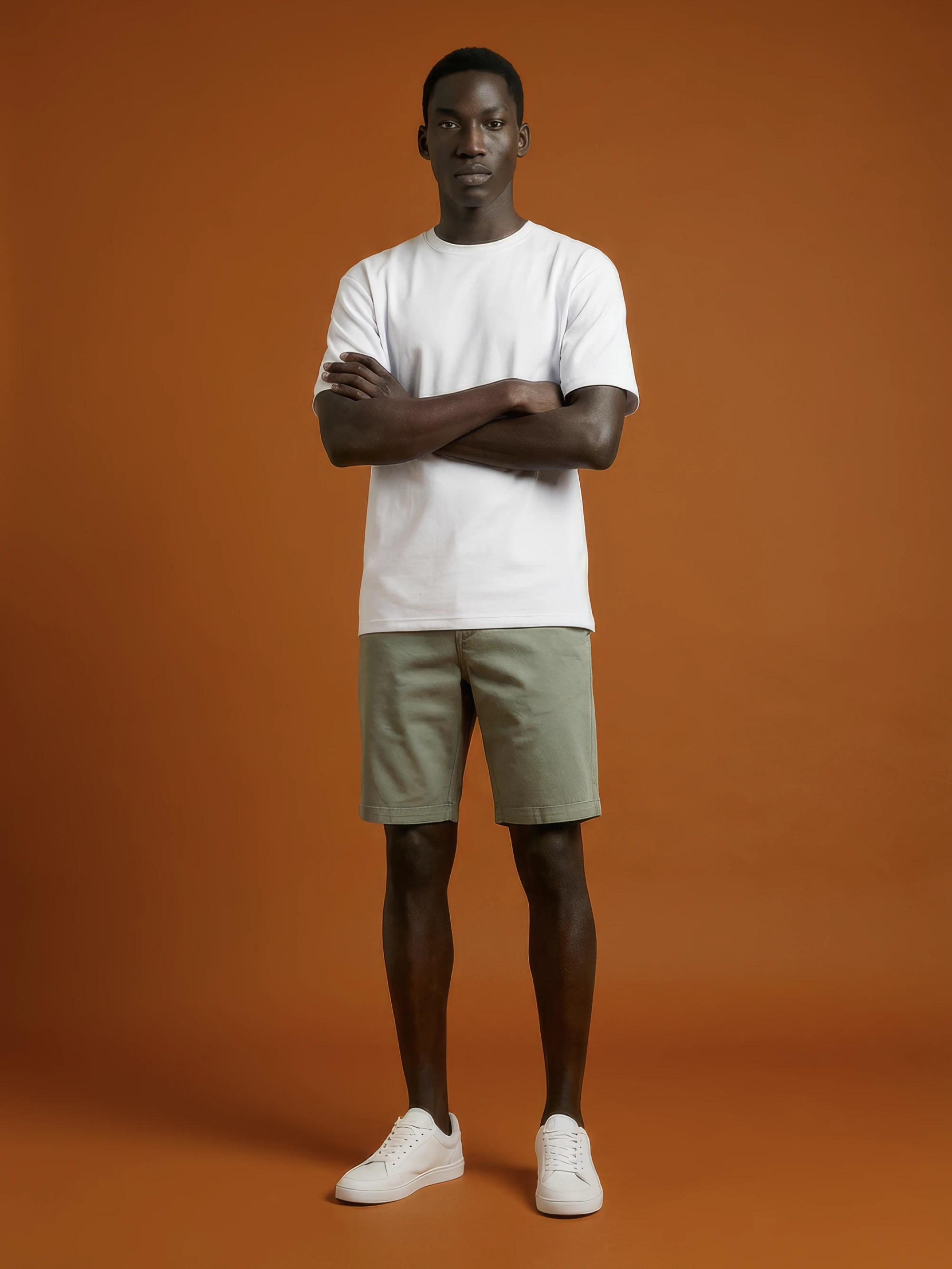 AI generated on-model product photo