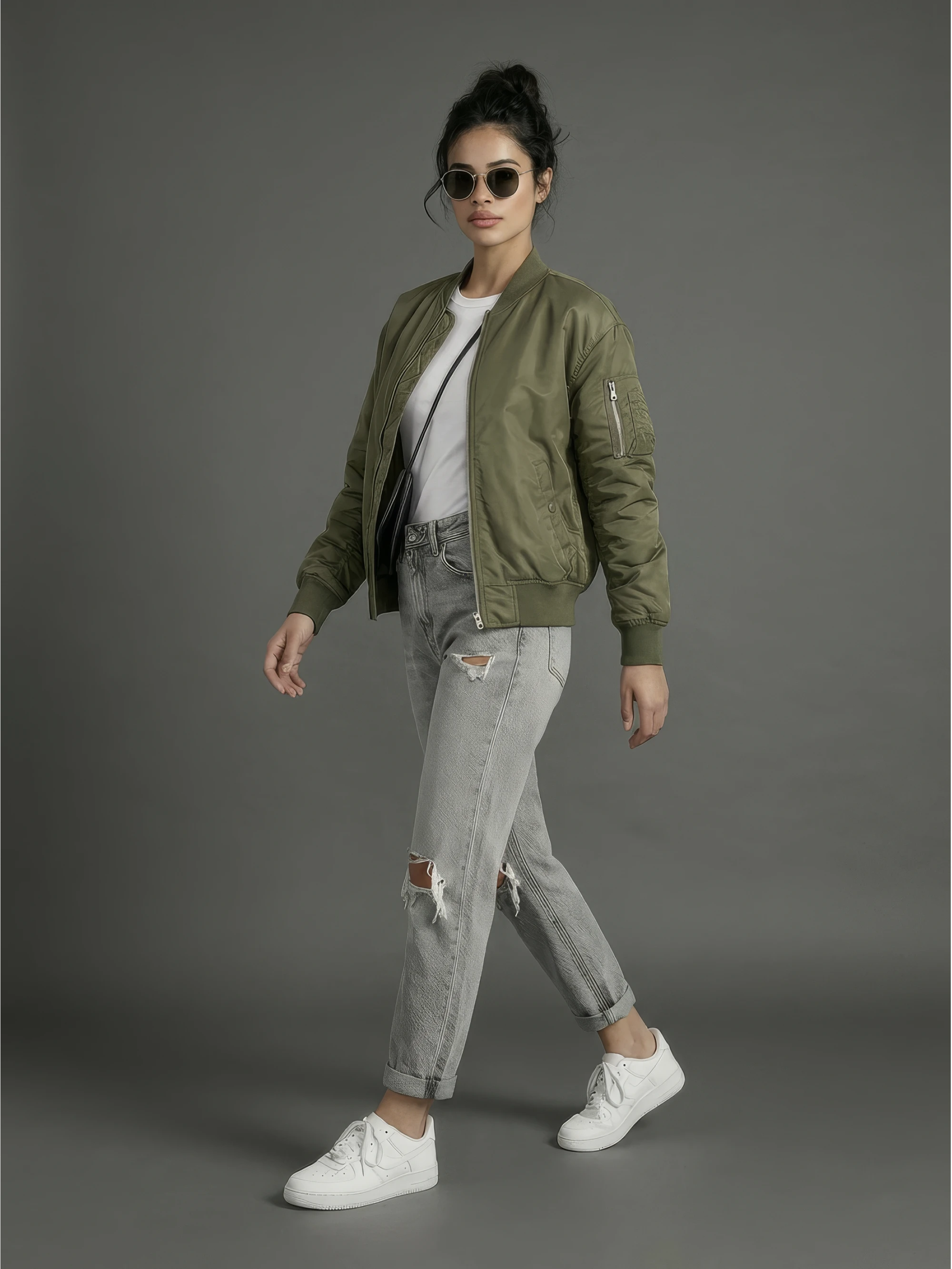 AI styled model photo